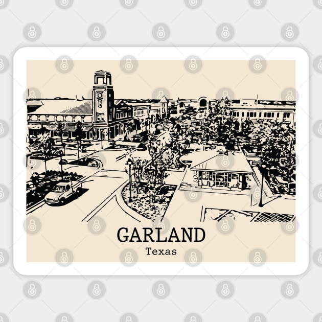 Garland - Texas Magnet by Lakeric